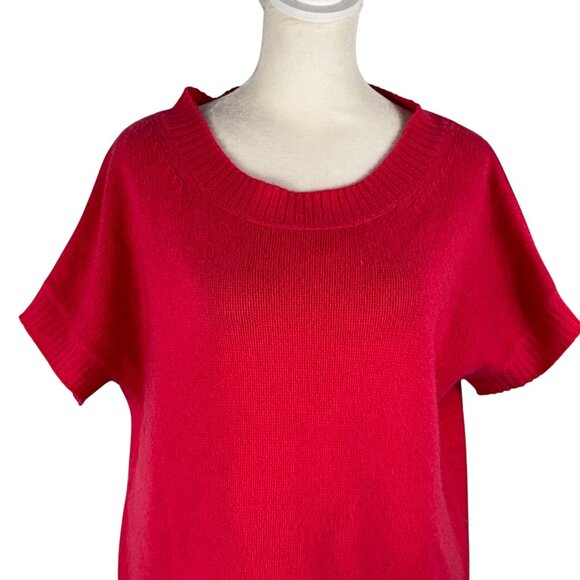 So soft! Neiman Marcus The Cashmere Collection Pink Sweater Size Small - Picture 7 of 9